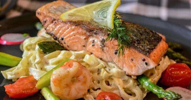 Garlic Lemon Salmon