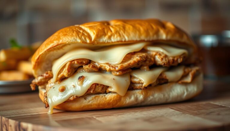 chicken steak and cheese